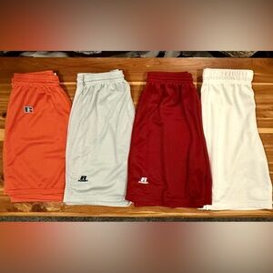 (Lot of 4) YXL Russell Athletic Shorts